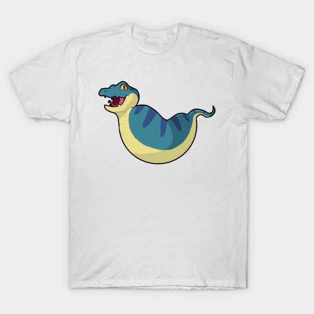 Compendium of Arcane Beasts and Critters - Tsuchinoko (textless) T-Shirt by taShepard